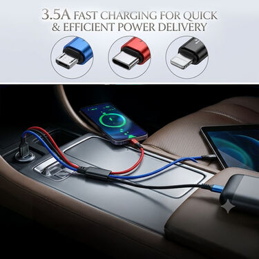 3 in 1 Fast Charging Cable (CDC34)