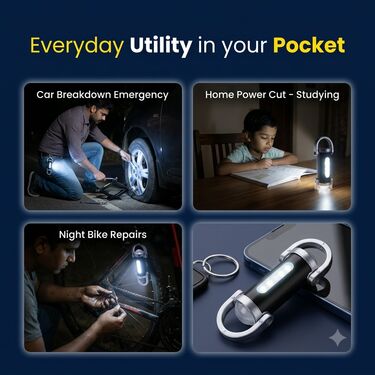 Rechargeable Pocket Projector Flashlight with Emergency Light (LL72)