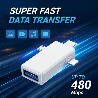 3-In-1 OTG Adapter Converter (OTG2)