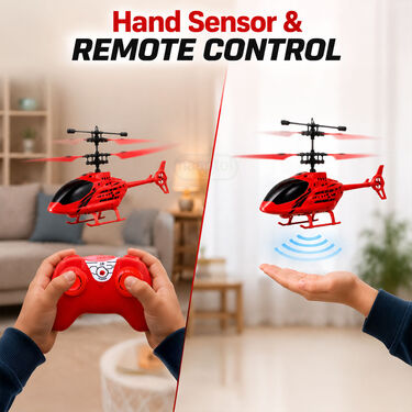 Rechargeable Hand Sensor Helicopter With Remote (HSMH7)