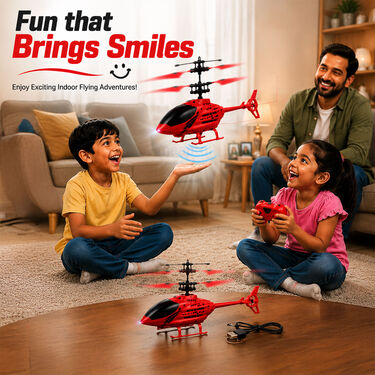 Rechargeable Hand Sensor Helicopter With Remote (HSMH7)