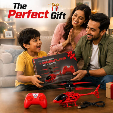 Rechargeable Hand Sensor Helicopter With Remote (HSMH7)