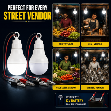 Pack of 2 DC Bulbs For Flea Seller (LL71)