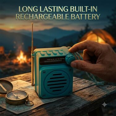 Wireless Bluetooth Speaker with FM Tuner & Antenna (BLS31)