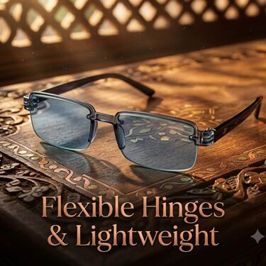 Rimless Coloured Adaptive Power Reading Glasses (OC4RG2)