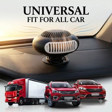 Portable 2 In1 Windshield Defogger For Car Jeep Trucks (CHD1)