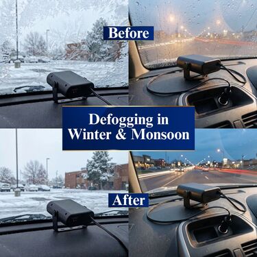 Powerful Dual Mode Windshield Defogger (CHD2)