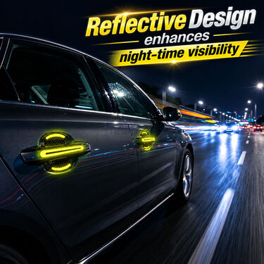 Car Door Handle & Under Scratch Guard Reflector (CED15)