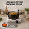 1000W Electric Flameless Cooking Stove With Heat Adjustment (ECS16)