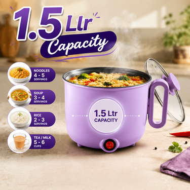 1.5L Multi-Purpose Electric Cooker (EFM26)