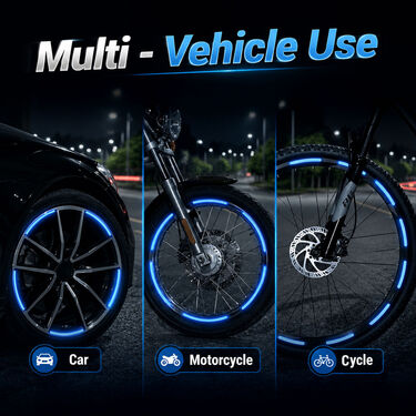 Pack of 10 Tyre Reflectors (CTR5)