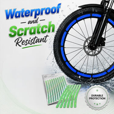 Pack of 10 Tyre Reflectors (CTR5)