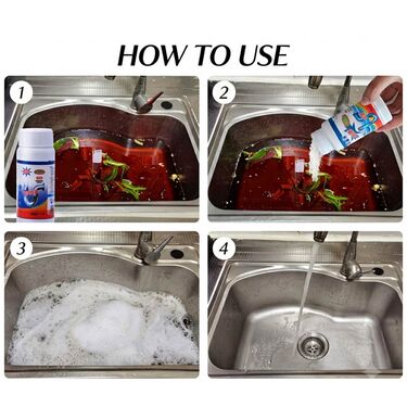 Quick & Easy Drain Blockage Remover (DC7)