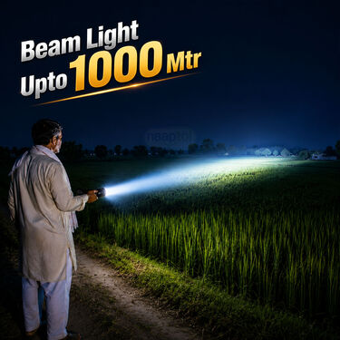Big Kisan Torch with Top Light (LL73)