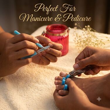 11 Piece Stainless Steel Manicure And Pedicure Nail Care Kit For Salon (MPK1)