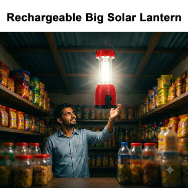 Rechargeable Big Solar Lantern (LL77)