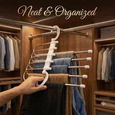 Space Saver Wardrobe Hanger Buy 1 Get 1 Free (PF32)