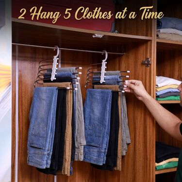 Space Saver Wardrobe Hanger Buy 1 Get 1 Free (PF32)