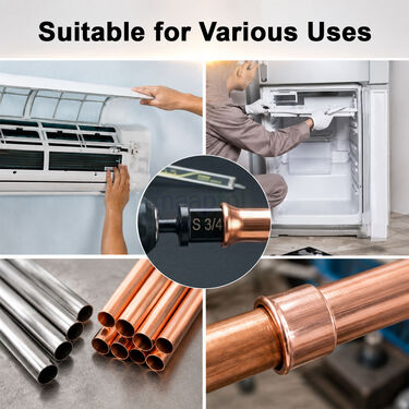 Pipe Expansion swaging Drill Bit 5 Pcs Set For AC and Refrigerator worker (DA2)