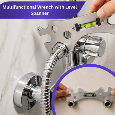 Multifunctional Wrench with Level Spanner (HT176)