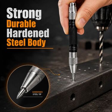 Metal Punching Marking Tool with Spring Loaded (HT180)