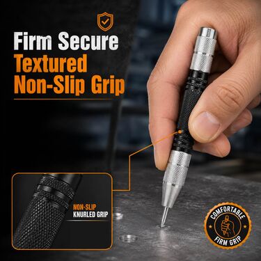Metal Punching Marking Tool with Spring Loaded (HT180)
