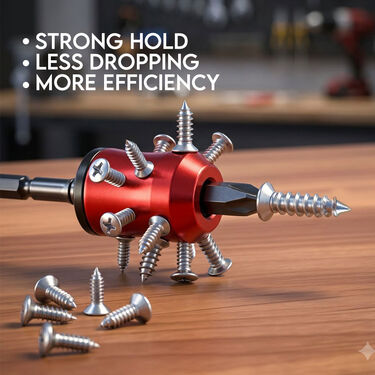 Universal Magnetic Screw Holder For Drill Bit (HT181)