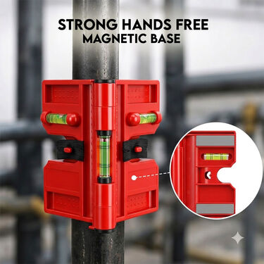 Foldable Magnetic Level Tool (HT182)