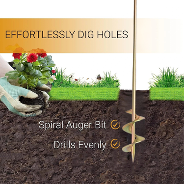 Auger Drill Bit For Garden Plant (HT185)