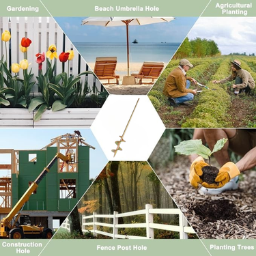 Auger Drill Bit For Garden Plant (HT185)
