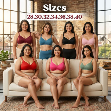 Pack of 7 Medium Coverage Padded Bra (7PB1)