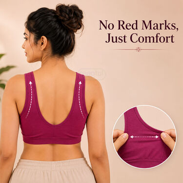 Pack of 3 Full Coverage Sports Bra (3FCB12)