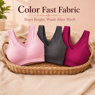 Pack of 3 Full Coverage Sports Bra (3FCB12)