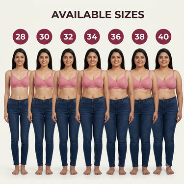 Pack of 3 Full Coverage Heavy Padded Designer Bra (3FCB15)