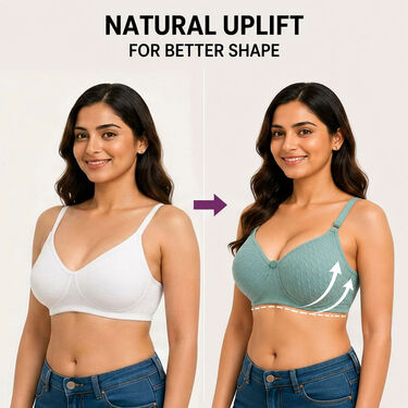 Pack of 3 Full Coverage Heavy Padded Designer Bra (3FCB15)