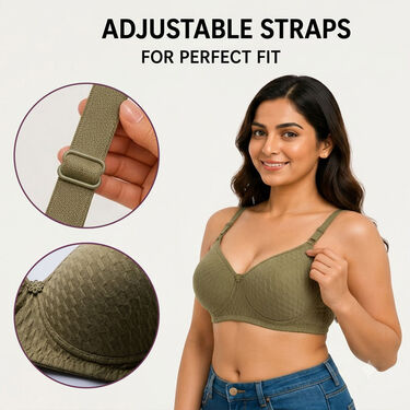 Pack of 3 Full Coverage Heavy Padded Designer Bra (3FCB15)