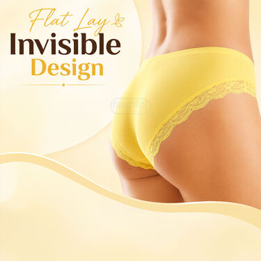 3 Pack Low Waist Seamless Korean Style Panties (3SP3)