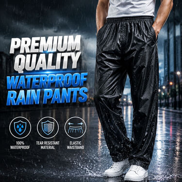 Pack of 3 Rain Pants For Mens (3RP1)