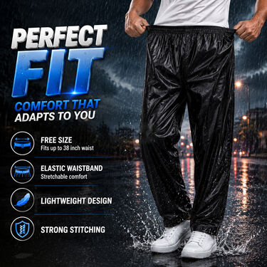 Pack of 3 Rain Pants For Mens (3RP1)