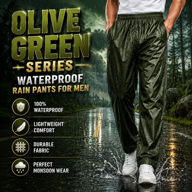 Pack of 3 Rain Pants For Mens (3RP1)