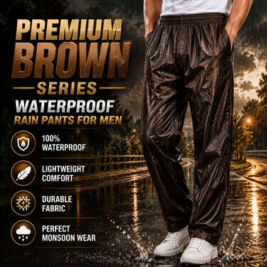 Pack of 3 Rain Pants For Mens (3RP1)