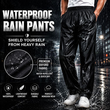 Pack of 3 Rain Pants For Mens (3RP1)