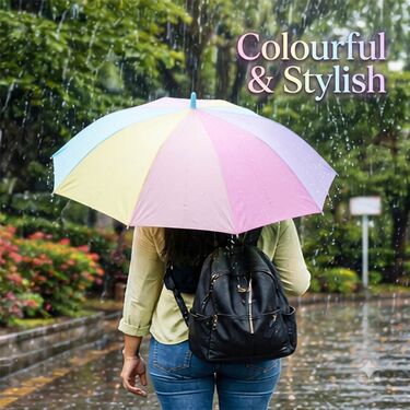 Pack of 4 Rainbow Colored Umbrella (4U1)