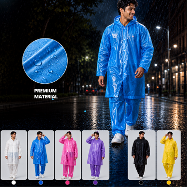 Dhamaka Deal Mens Raincoat With Pant -BOGO (RCP6)