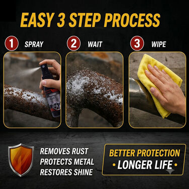 Rust Remover & Protection Spray For Auto Bike Car (RUC3)