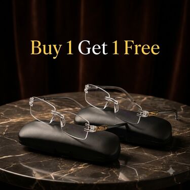 Rimless Adaptive Power Reading Glasses Buy 1 Get 1 Free (2ORG43)