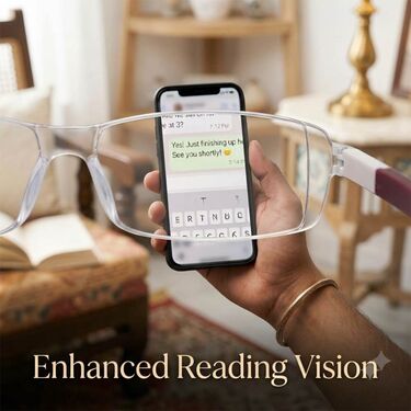 Rimless Adaptive Power Reading Glasses Buy 1 Get 3 Free (4ORG45)
