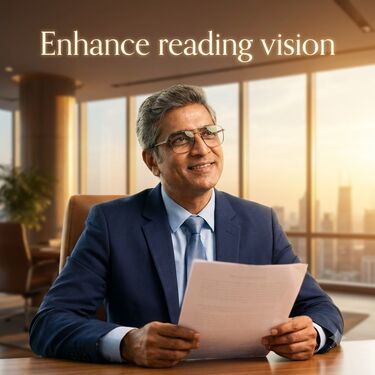 Metal Frame Bifocal Adaptive Power Reading Glasses Buy 1 Get 1 Free (2BORGM5)