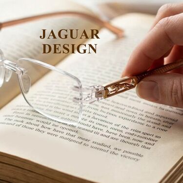 Rimless Adaptive Power Reading Glasses Buy 1 Get 4 Free (5ORG40)