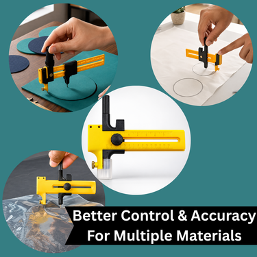 Adjustable Circle Cutter Tool For Paper Fabric and Foam (HT183)